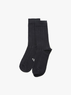 HOMME メンズ メンズ リブソックス ”Rolland” ネイビー