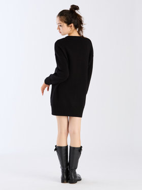 To b. by agnès b. 【Outlet】ソフトニットミニワンピース ブラック