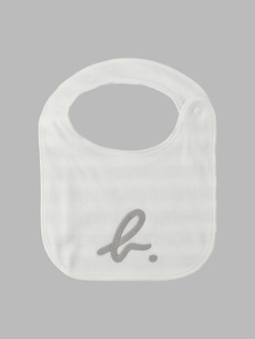 ENFANT ベビー ベビー "b."ロゴ スタイ グレー