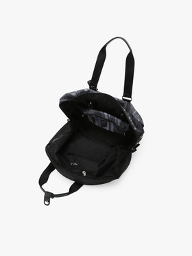 VOYAGE ウィメンズ バッグ＆ウォレット フォトプリント 2way ラージ ボストンバッグ "Tokyo Highway" RAT01Q-01 ブラック