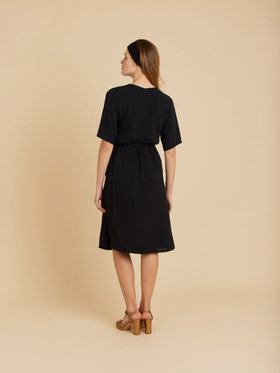 FEMME ウィメンズ 【Outlet】US38 ROBE ワンピース ブラック