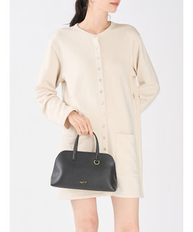 VOYAGE ウィメンズ バッグ＆ウォレット レザー 2way ミディアム トートバッグ "Christelle" ABS01-05 ブラック