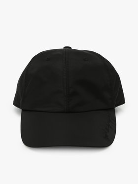 To b. by agnès b. ロゴ刺繍 キャップ ブラック