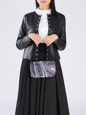 VOYAGE ウィメンズ バッグ＆ウォレット フォトプリント 2way ラージ ボストンバッグ "Tokyo Highway" RAT01Q-01 ブラック