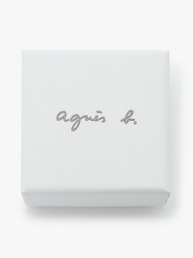 FEMME ウィメンズ ストーンピアス ”White Quartz” ホワイト系その他