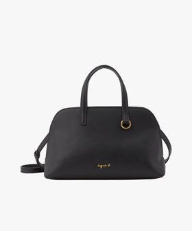 VOYAGE ウィメンズ バッグ＆ウォレット レザー 2way ミディアム トートバッグ "Chrisrelle" ABS01-05 ブラック