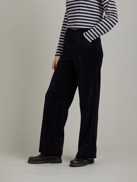 FEMME ウィメンズ 【Outlet】コーデュロイ フレアパンツ "Sailor" ブラック