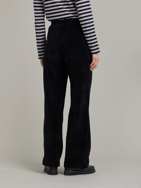 FEMME ウィメンズ 【Outlet】コーデュロイ フレアパンツ "Sailor" ブラック