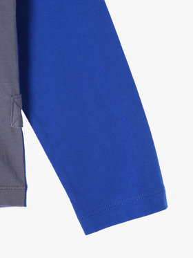 ENFANT ユニセックス JF59 E CARDIGAN キッズ カーディガン ブルー