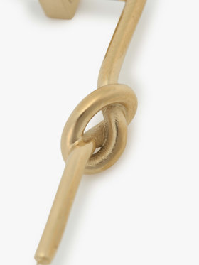 To b. by agnès b. 淡水パール ピアス ゴールド