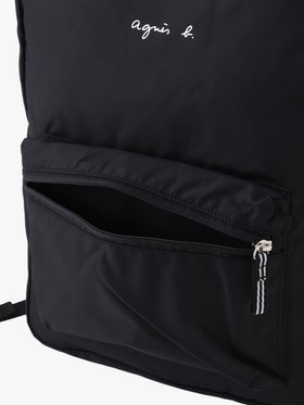 ENFANT ユニセックス キッズ ロゴ リュックサック ブラック