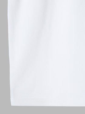 HOMME メンズ メンズ アイコニック 刺繍 コットン 半袖 ポロシャツ "Lezard" ホワイト