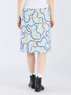 FEMME ウィメンズ プリント ひざ丈スカート "Colliers" マルチ