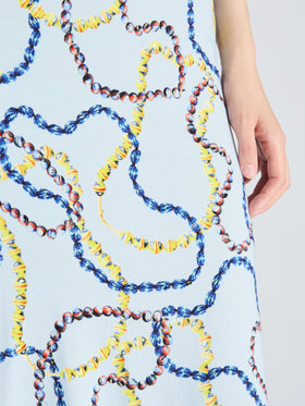 FEMME ウィメンズ プリント ひざ丈スカート "Colliers" マルチ