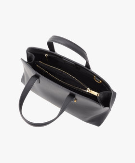 VOYAGE ウィメンズ バッグ＆ウォレット レザー 2way ミディアム トートバッグ "Chrisrelle" ABS01-05 ブラック