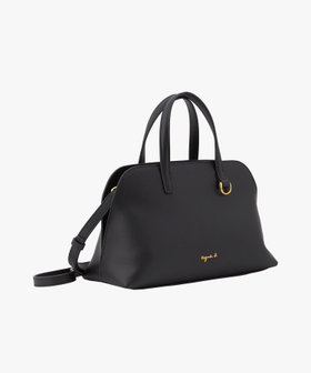 VOYAGE ウィメンズ バッグ＆ウォレット レザー 2way ミディアム トートバッグ "Chrisrelle" ABS01-05 ブラック