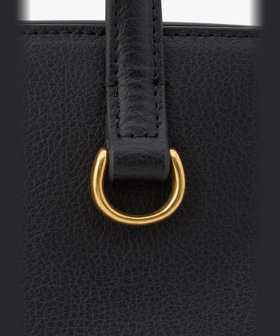 VOYAGE ウィメンズ バッグ＆ウォレット レザー 2way ミディアム トートバッグ "Chrisrelle" ABS01-05 ブラック