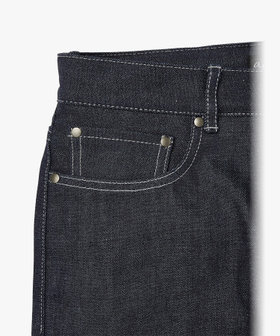 HOMME メンズ メンズ セルビッジデニムパンツ "#1 Slim" ネイビー