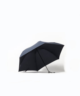 HOMME メンズ AB01 PARAPLUIE ロゴ折り畳み傘 ブルー