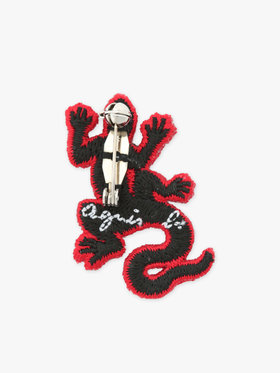 ENFANT ユニセックス 【Outlet】キッズ レザールブローチ ブラック