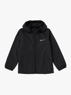 ENFANT ユニセックス キッズ ポケッタブルレインブルゾン ブラック