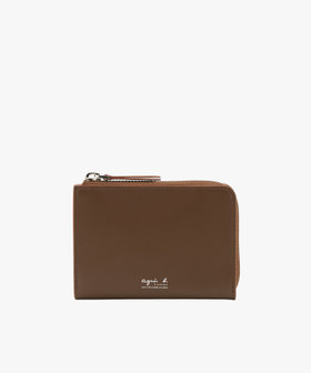 VOYAGE メンズ バッグ＆ウォレット レザー ラウンドジップ二つ折り ウォレット "Yvon" ZAH04-07 ブラウン