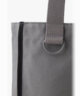 To b. by agnès b. To b. by agnes b.× green label relaxing コットン パイピング ミニトートバッグ グレー