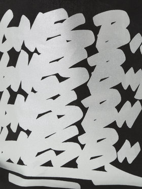 FEMME ウィメンズ コットン アーティスト トートバッグ "JonOne" ブラック