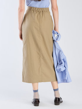 To b. by agnès b. 【Outlet】コットン ロング スカート ベージュ