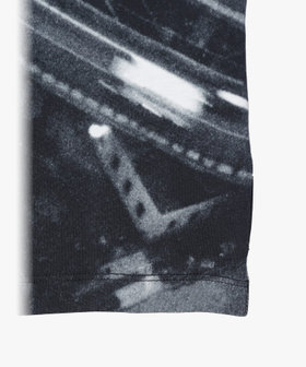 ENFANT ユニセックス キッズ フォトプリント コットン 5分袖 Tシャツ マルチ