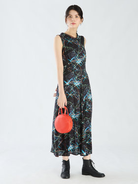 FEMME ウィメンズ 【Outlet】IDM2 ROBE ワンピース ブルー系その他