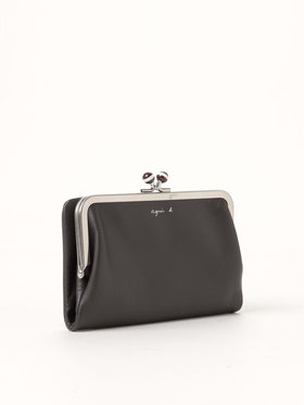 VOYAGE ウィメンズ バッグ＆ウォレット レザー がま口 ウォレット "Irene" PAW07-03 ブラウン系その他