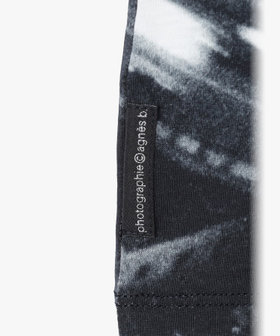 ENFANT ユニセックス キッズ フォトプリント コットン 5分袖 Tシャツ マルチ