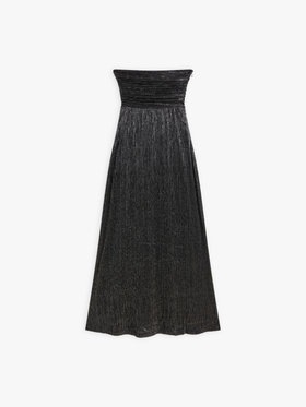 FEMME ウィメンズ ベアトップ ロングワンピース ”New Cariana” シルバー