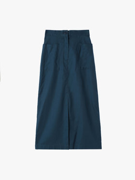 To b. by agnès b. 【Outlet】コットン ロング スカート グリーン