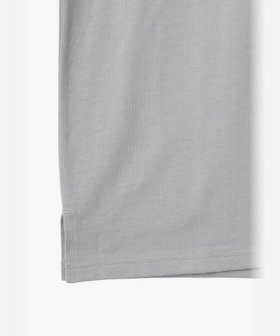 HOMME メンズ メンズ ロゴ 刺繍 コットン 半袖 Tシャツ "Horace" グレー系その他