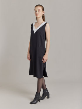 FEMME ウィメンズ 【Outlet】UQ87 ROBE ワンピース ブラック