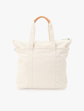 VOYAGE ウィメンズ バッグ＆ウォレット コットン ラージ トートバッグ ABS10-02 オフホワイト