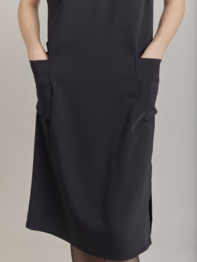 FEMME ウィメンズ 【Outlet】UQ87 ROBE ワンピース ブラック