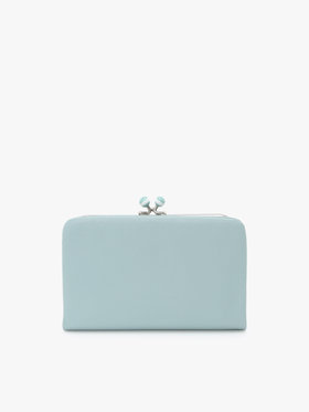 VOYAGE ウィメンズ バッグ＆ウォレット レザー がま口 ウォレット ”Irene” PAW07-03 ブルー