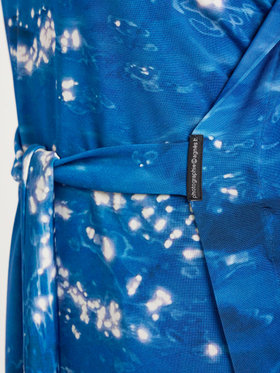 FEMME ウィメンズ フォトプリント ノースリーブ ワンピース ”Antibes” マルチ