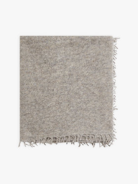 FEMME ウィメンズ カシミヤ ストール ”Lilwenn” グレー