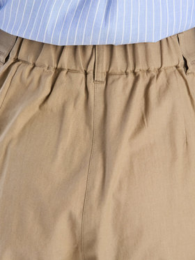 To b. by agnès b. 【Outlet】コットン タックパンツ ベージュ