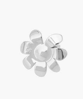 To b. by agnès b. フラワー ピアス シルバー