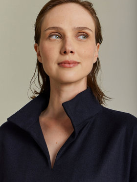 FEMME ウィメンズ 【Outlet】UBH4 ROBE ワンピース ネイビー