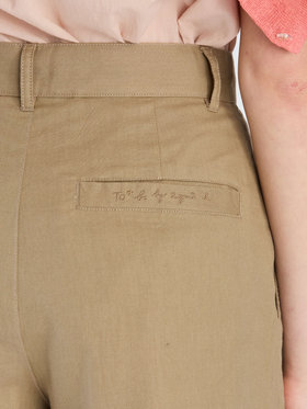 To b. by agnès b. 【Outlet】コットン ショートパンツ ベージュ