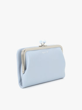 VOYAGE ウィメンズ バッグ＆ウォレット レザー がま口 ウォレット ”Irene” PAW07-03 ブルー