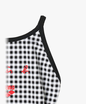 FEMME ウィメンズ agnes b. x arena タフスーツ トレーニングワンピース 水着 ブラック