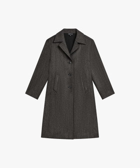 FEMME ウィメンズ ウール ロング チェスターコート "Taylor" ブラウン系その他