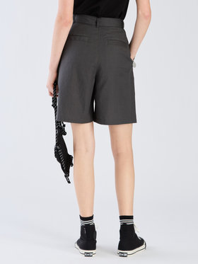 To b. by agnès b. 【Outlet】コットン ショートパンツ チャコールグレー